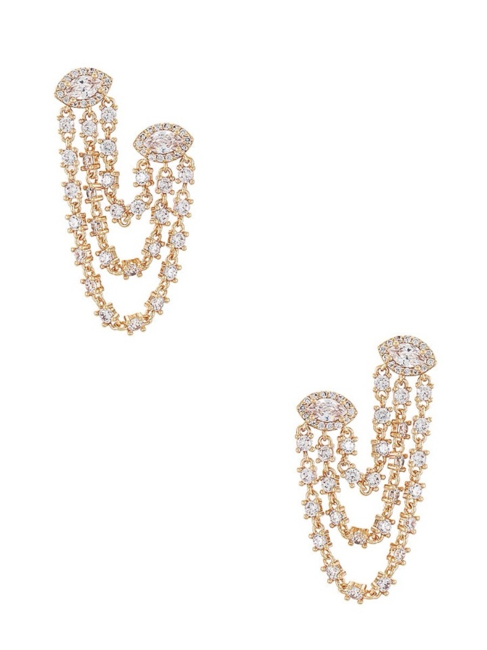 Lili Claspe Everette Studs in Gold ✨✨✨✨